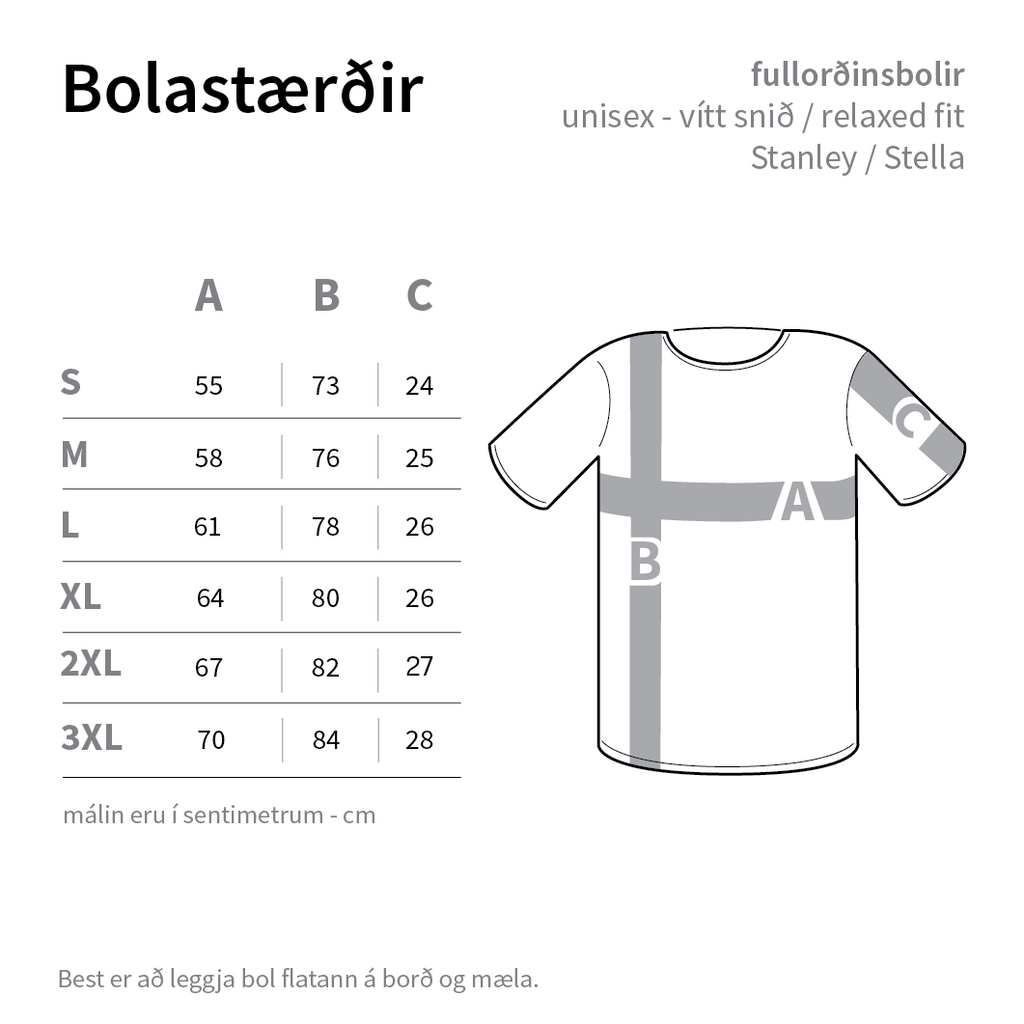 Ísbjörn - bolur