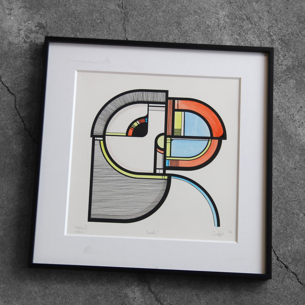 Lundi - blönduð tækni