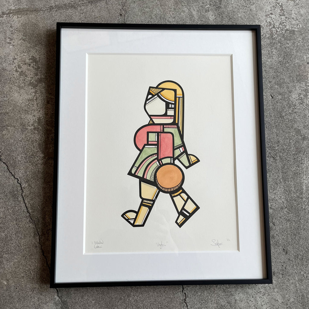 Ungfrú - Blönduð tækni