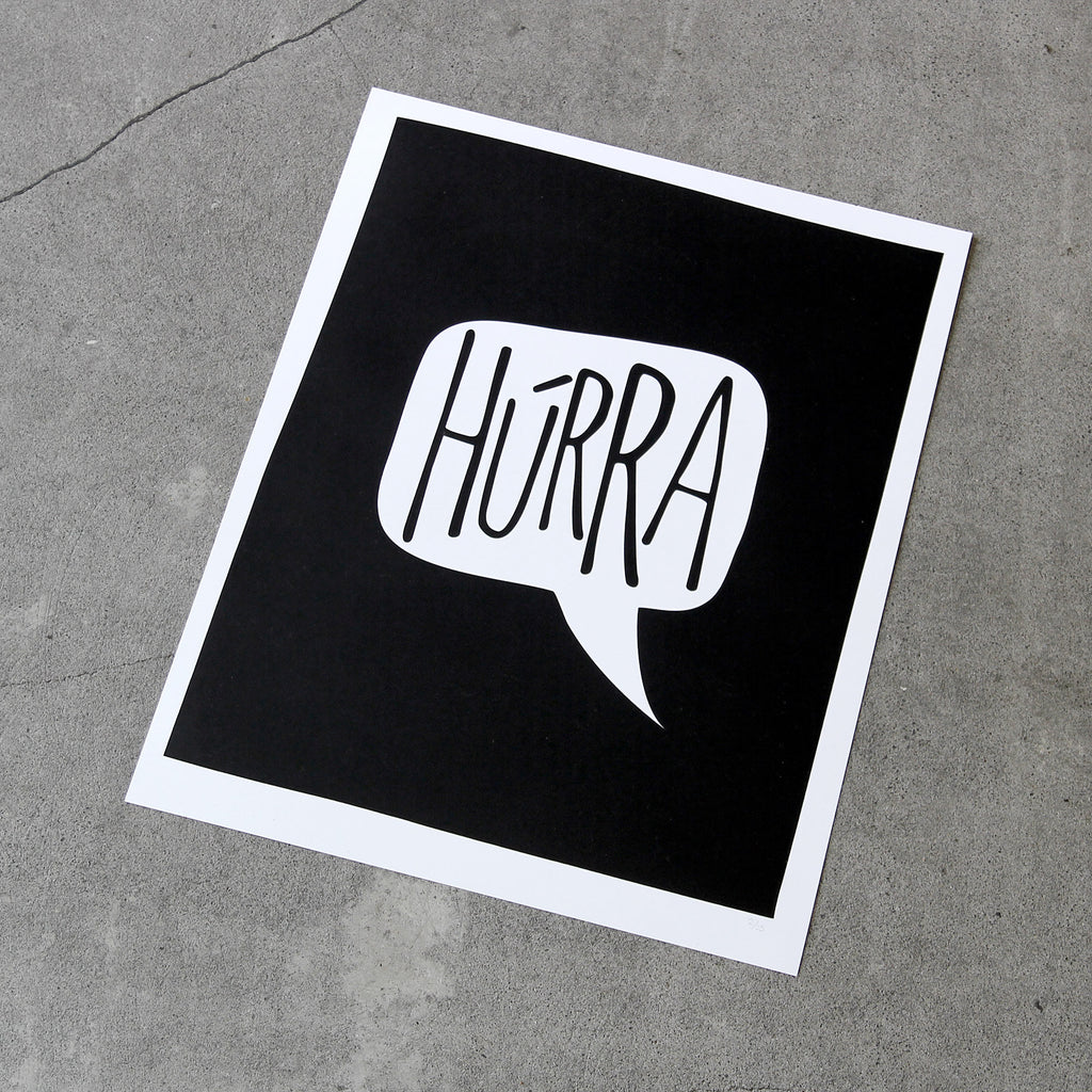 PLAKAT - HÚRRA