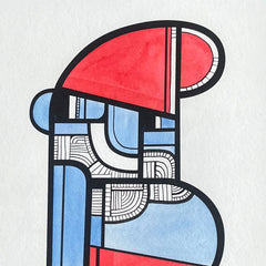 Æðstistrumpur - Blönduð tækni